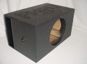 Single 15'' Horn Port Super Base Pro Poly Subwoofer Box Sub Box