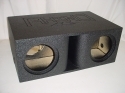 Horn Ported 2-10'' or 12'' Super Bass Pro-Poly Subwoofer Box Sub