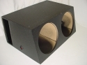 Dual 15'' Horn Ported Subwoofer Box Sub Box