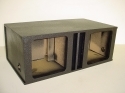 2-12'' Kicker L7  Transmission Line Slot Ported Pro-Poly Sub Box
