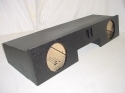 99-2006 Chevy Ext. Cab 2-10'' Ported Poly Subwoofer Box sub box