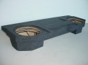2002-2008 Doge Ram Quad Cab Bench seats Jumbo carpeted Sub Box