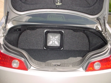 2003-2008 Infiniti G35 Square hole Sub Box