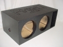 Horn Ported Mega Bass 2-12'' Subwoofer box Sub Box